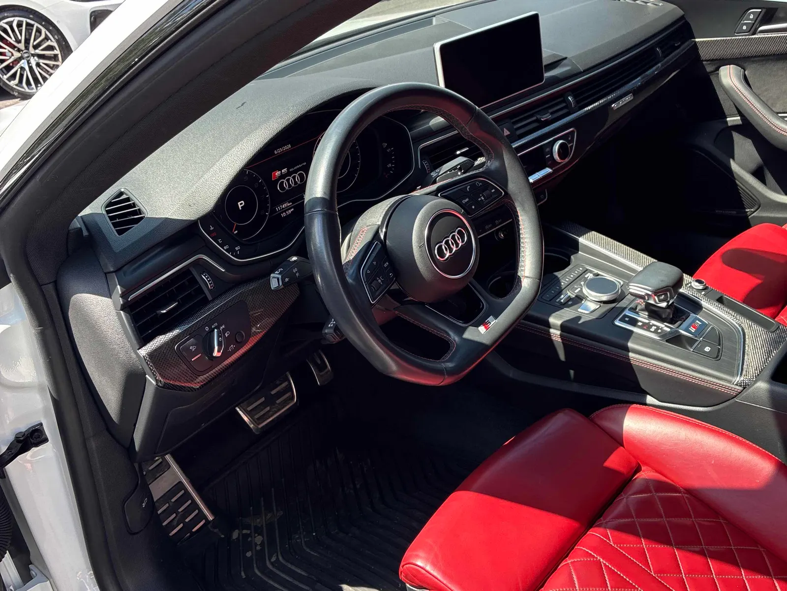 Interior driver side
