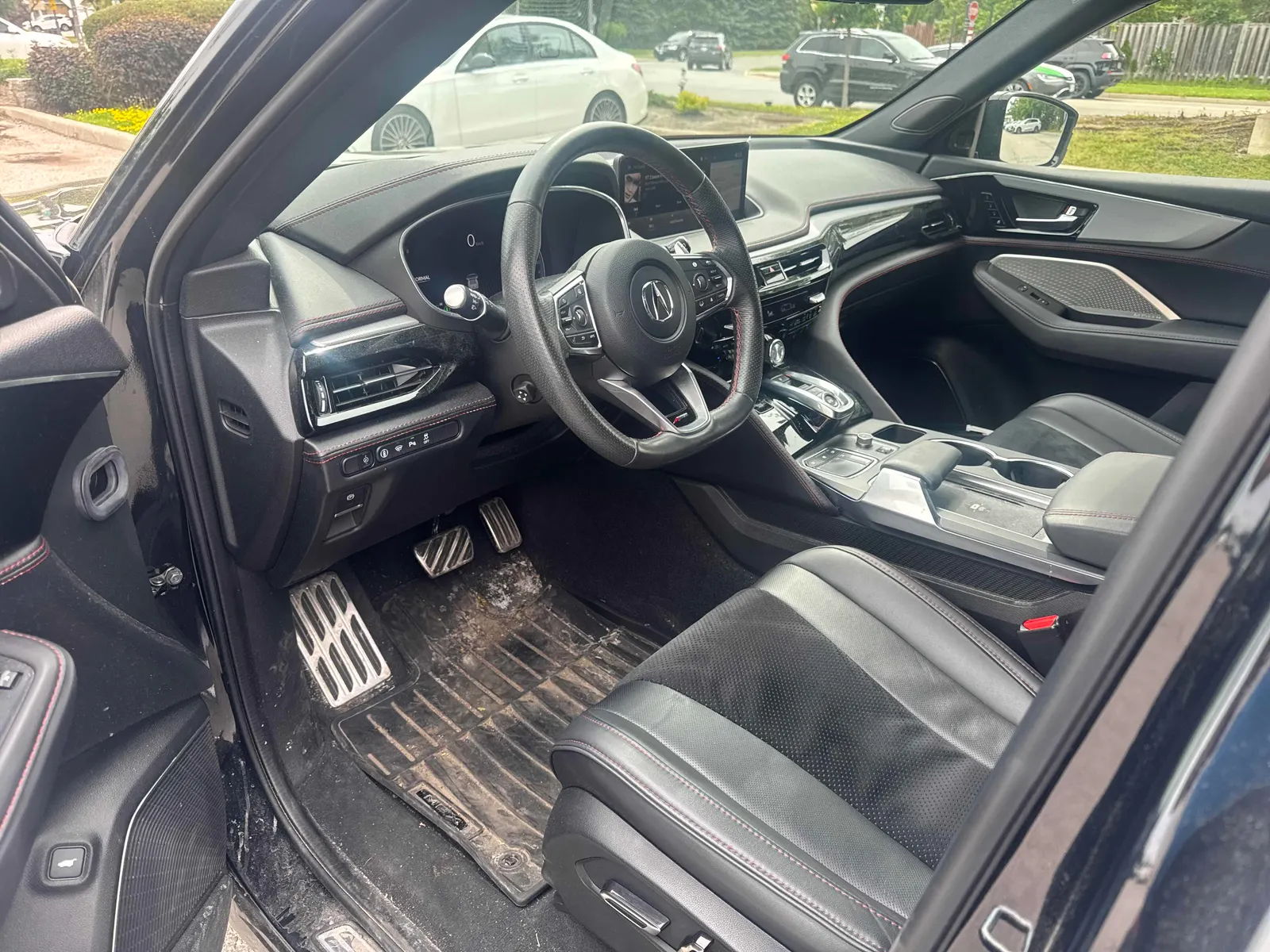 Interior driver side