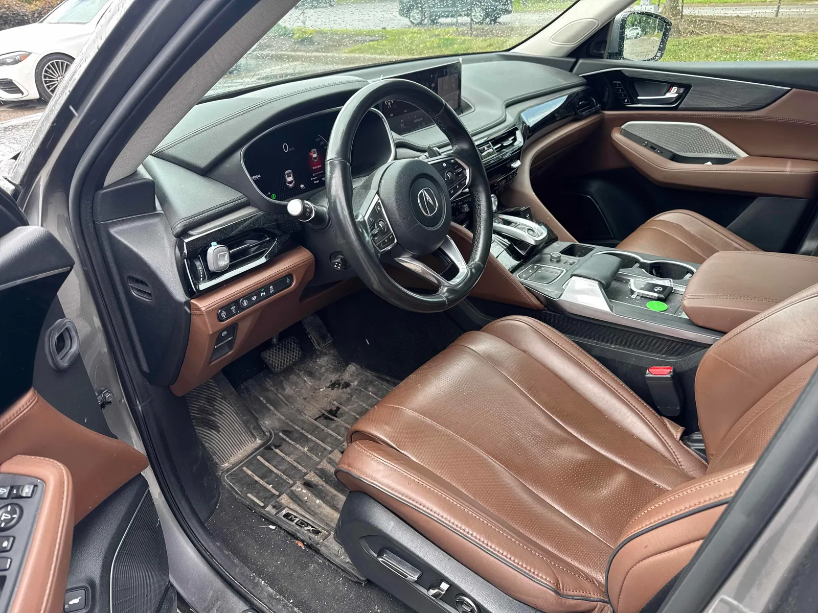 Interior driver side
