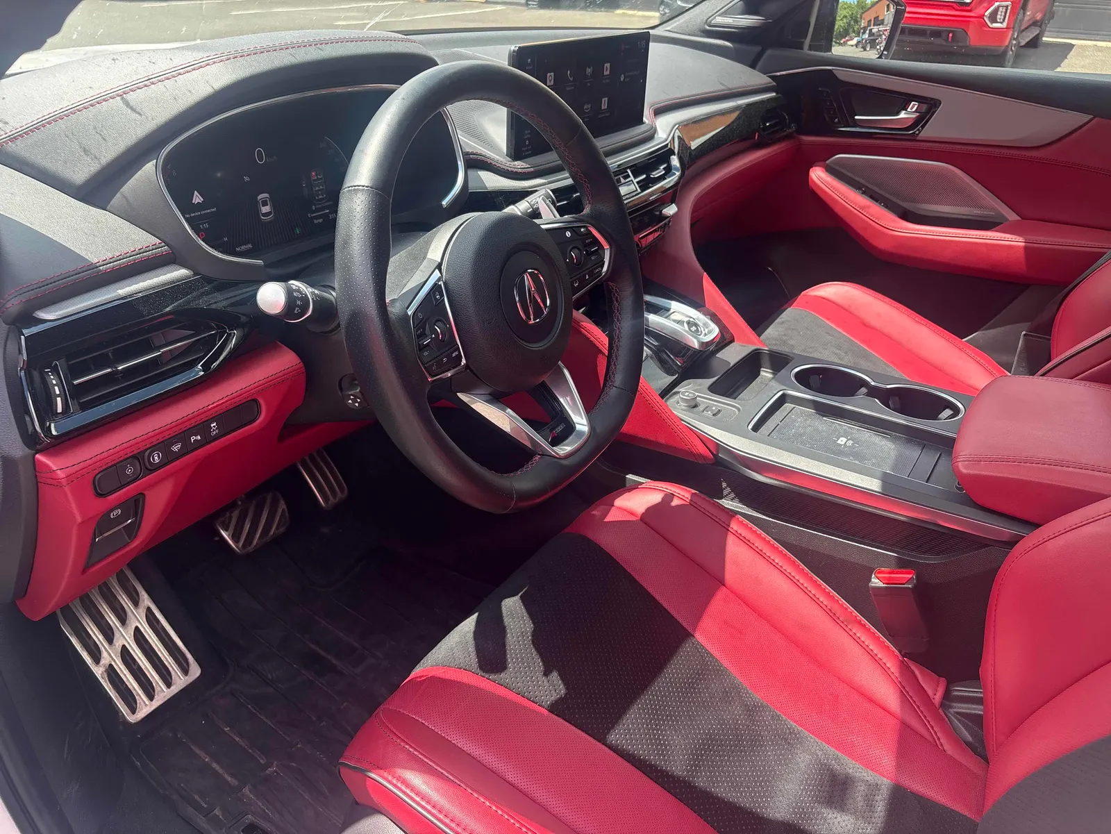 Interior driver side