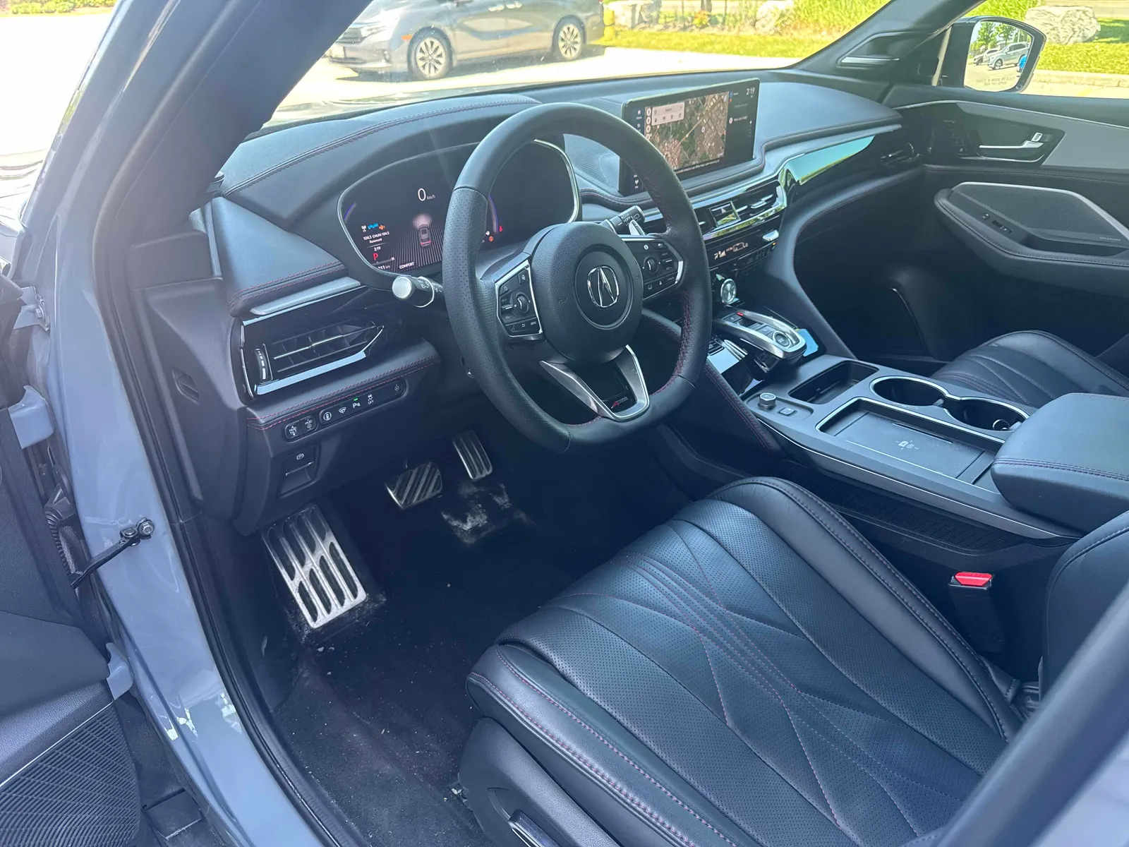 Interior driver side