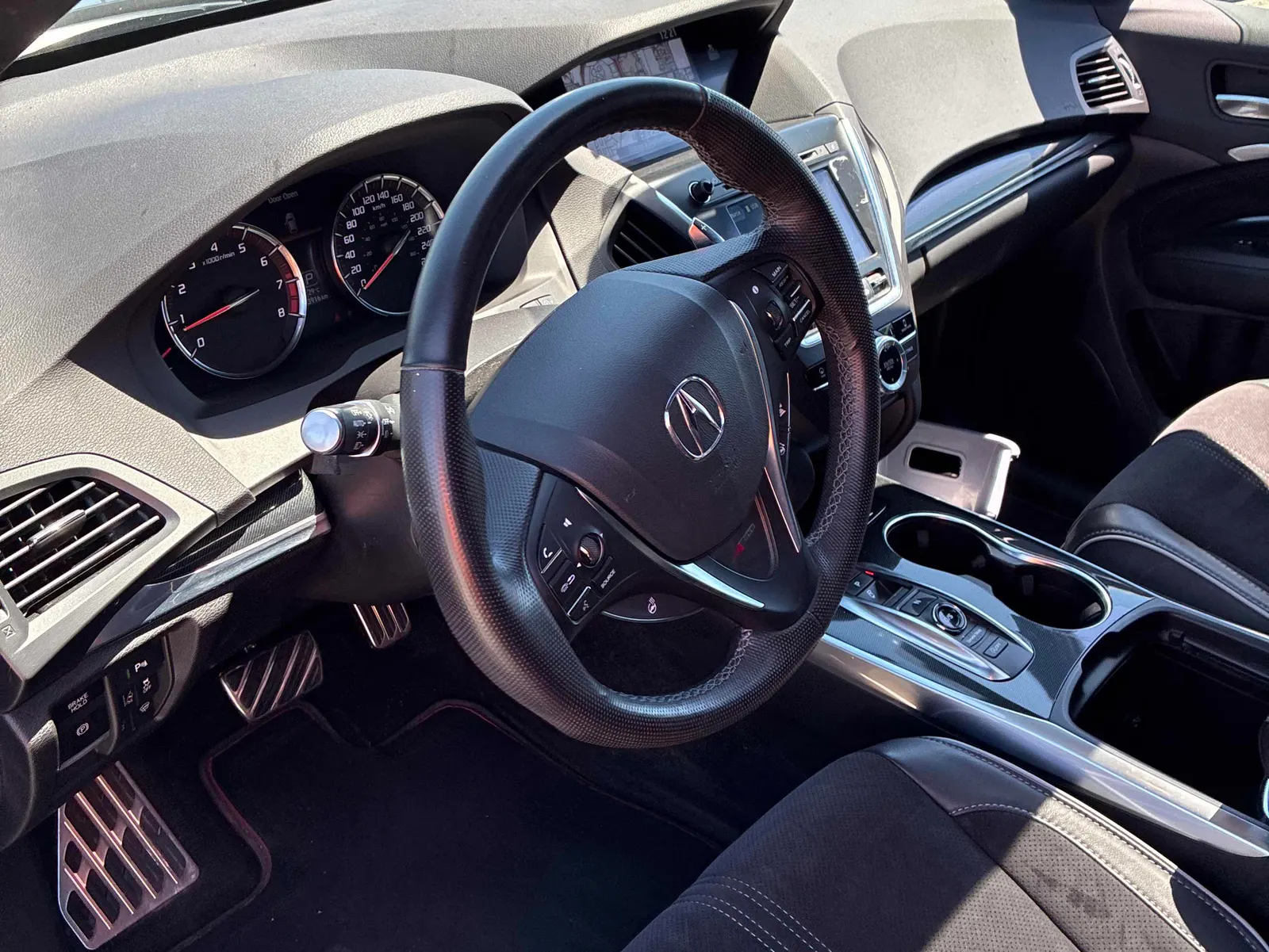 Interior driver side