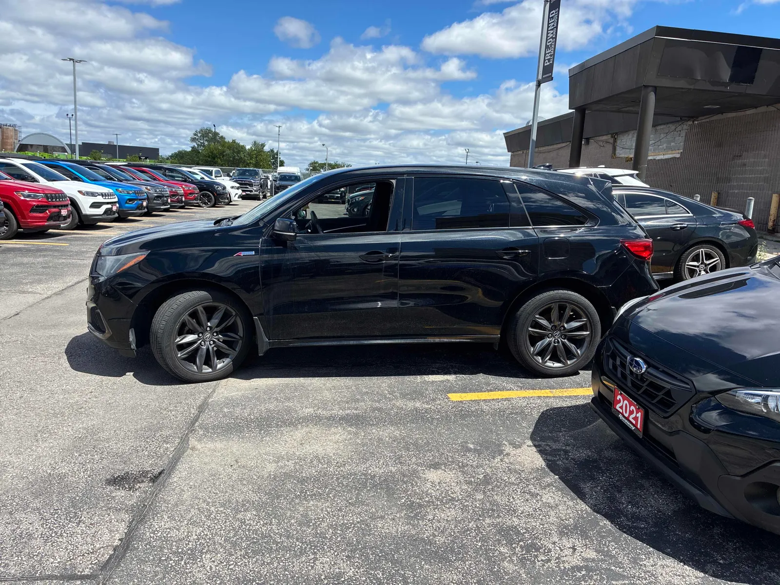 Driver side