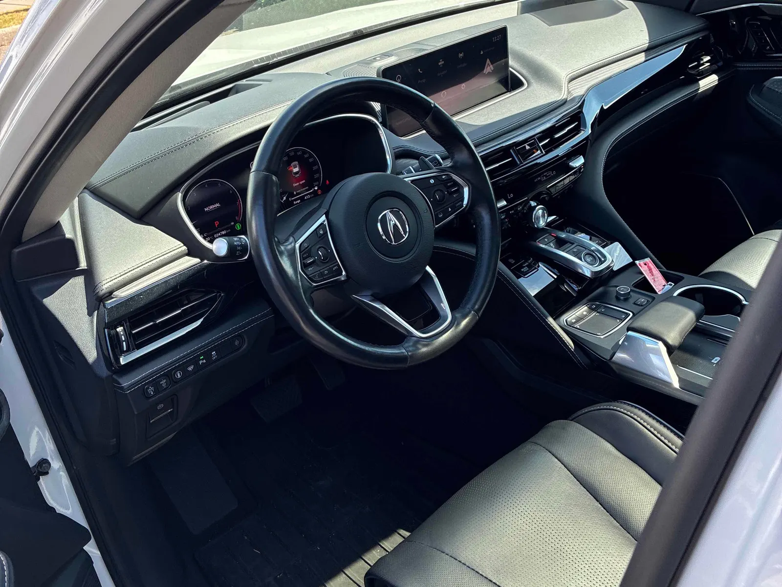 Interior driver side