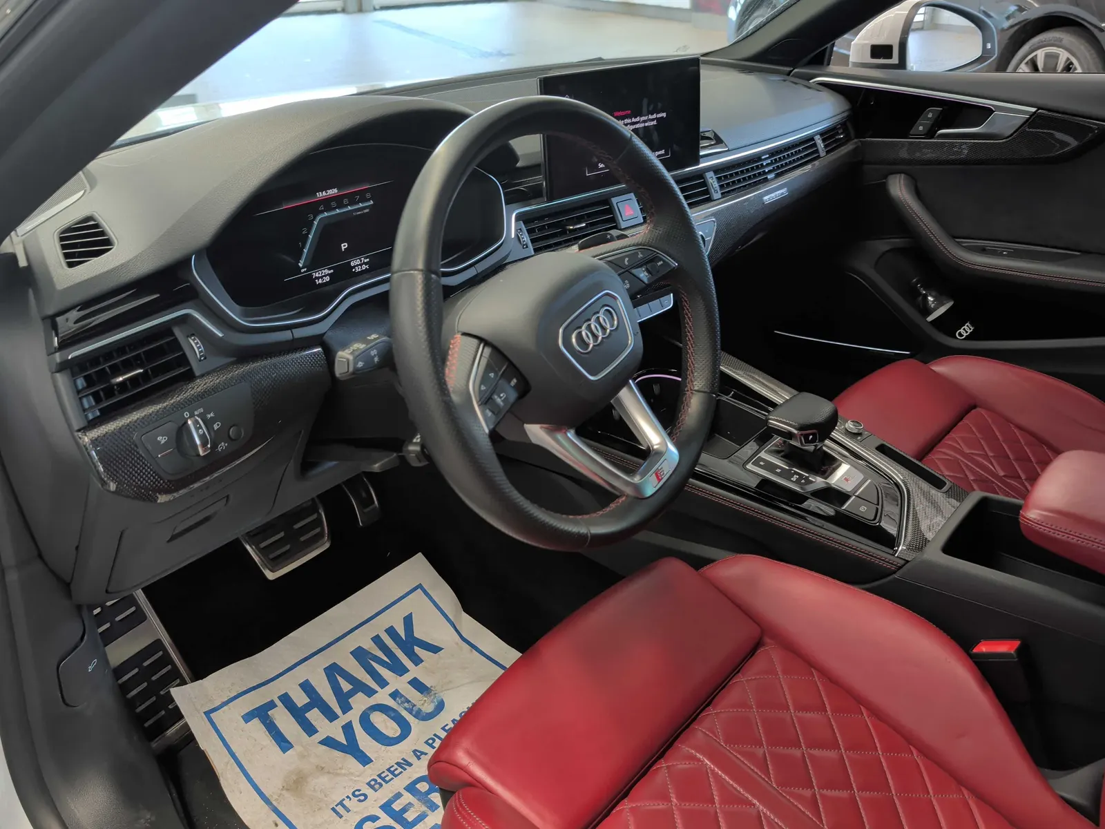 Interior driver side