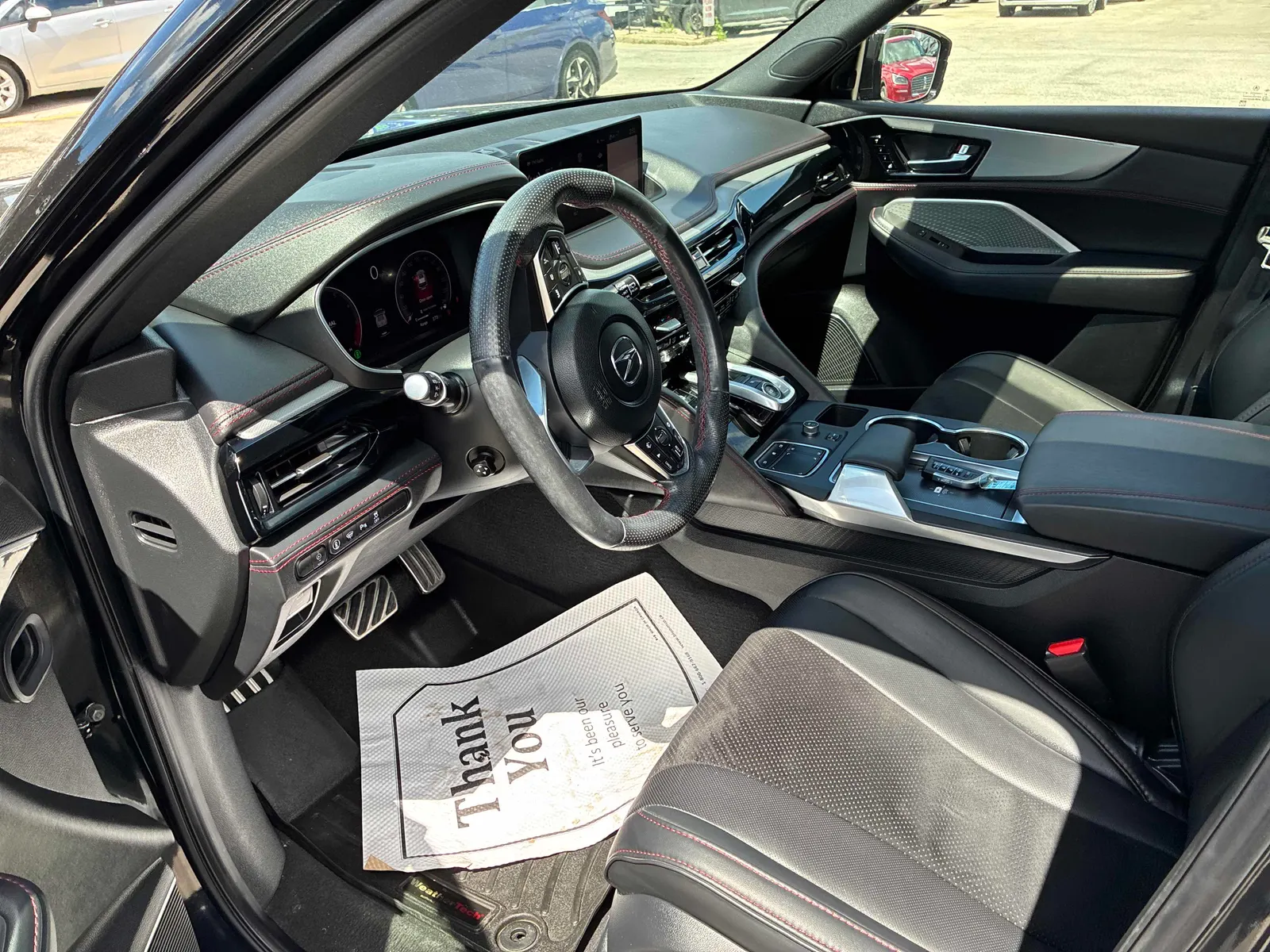 Interior driver side