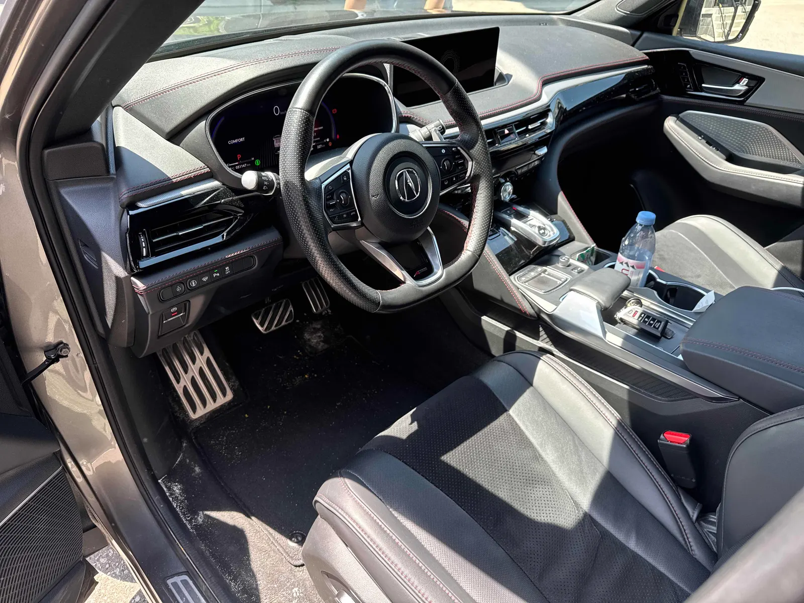 Interior driver side