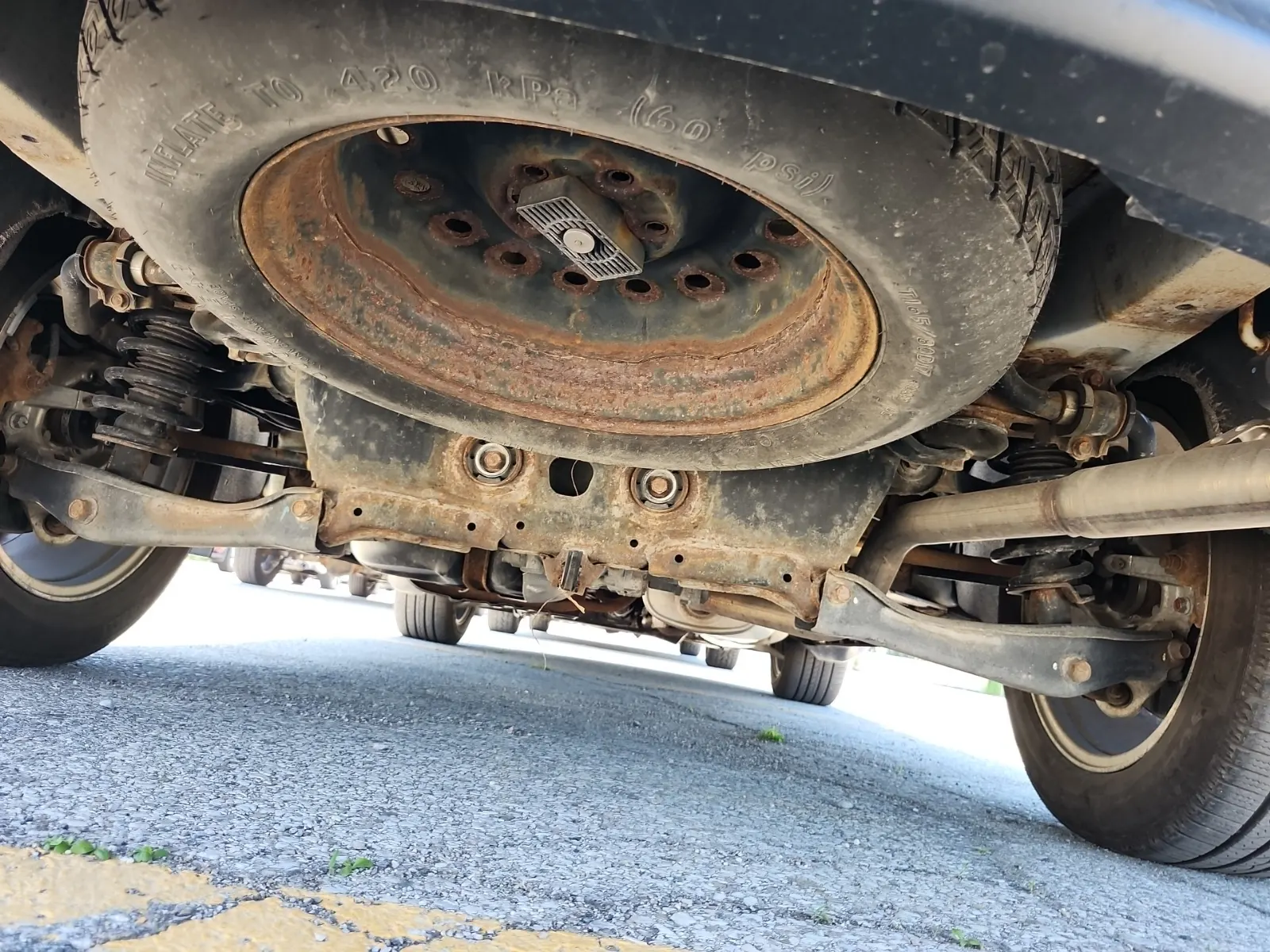 Spare Tire & Wheel Photo