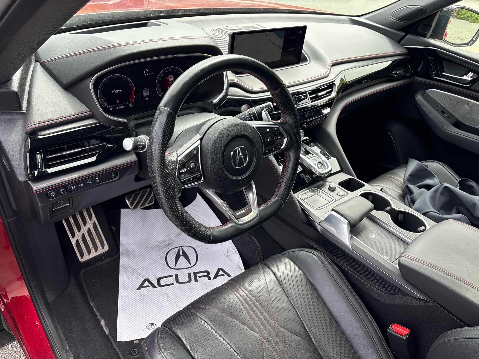 Interior driver side