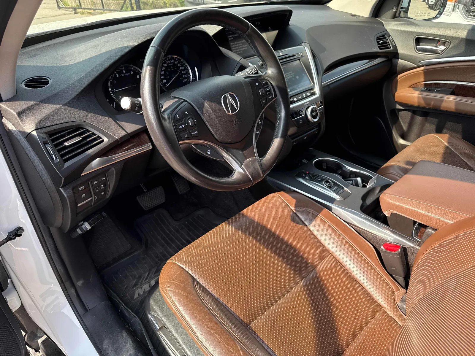 Interior driver side
