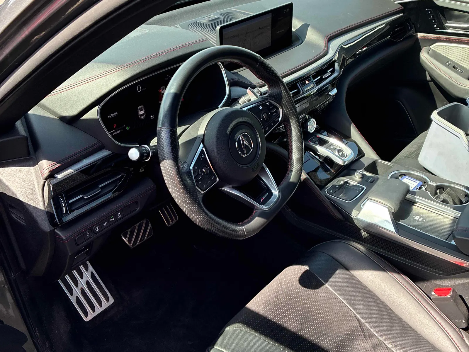 Interior driver side