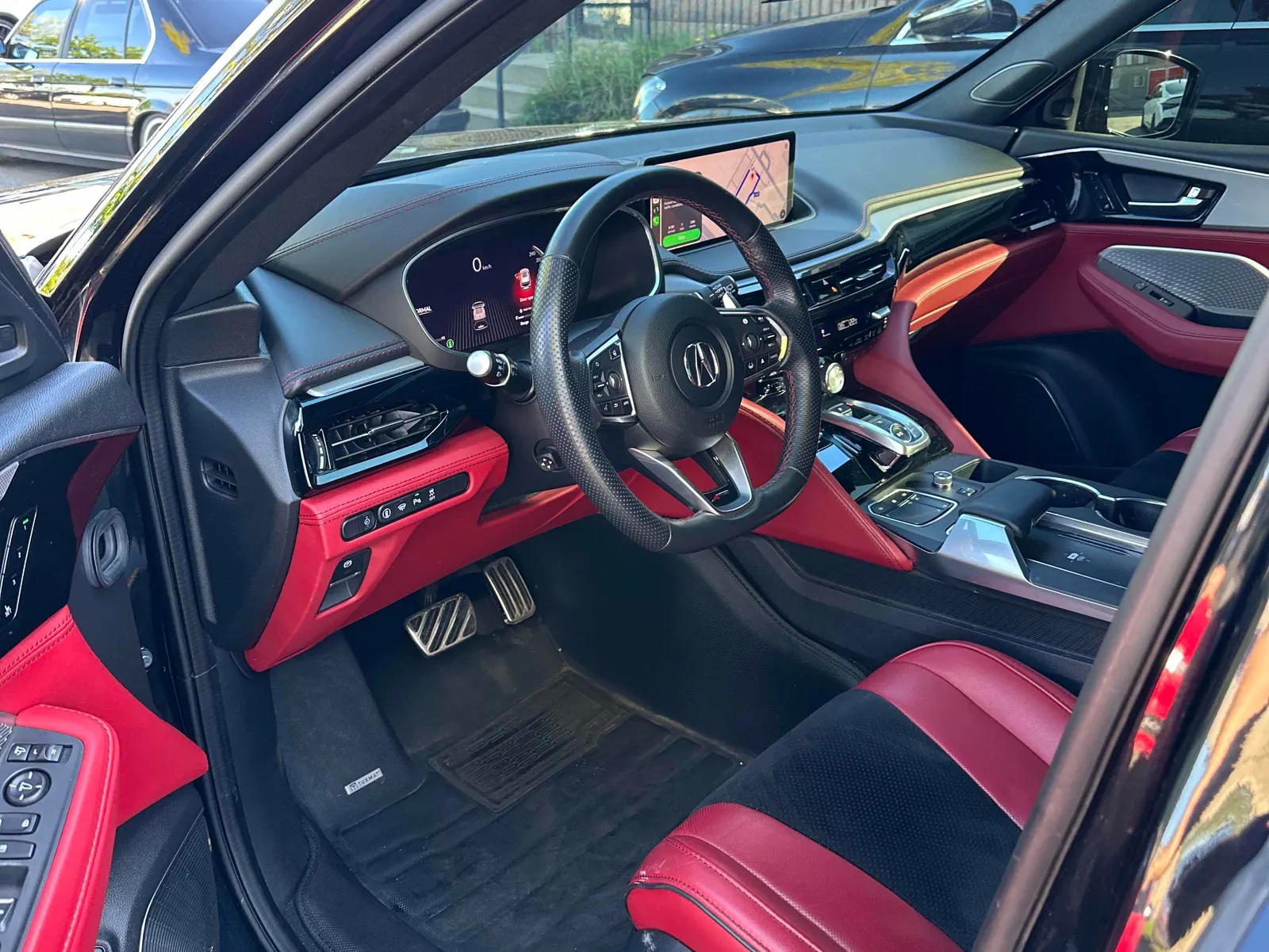 Interior driver side