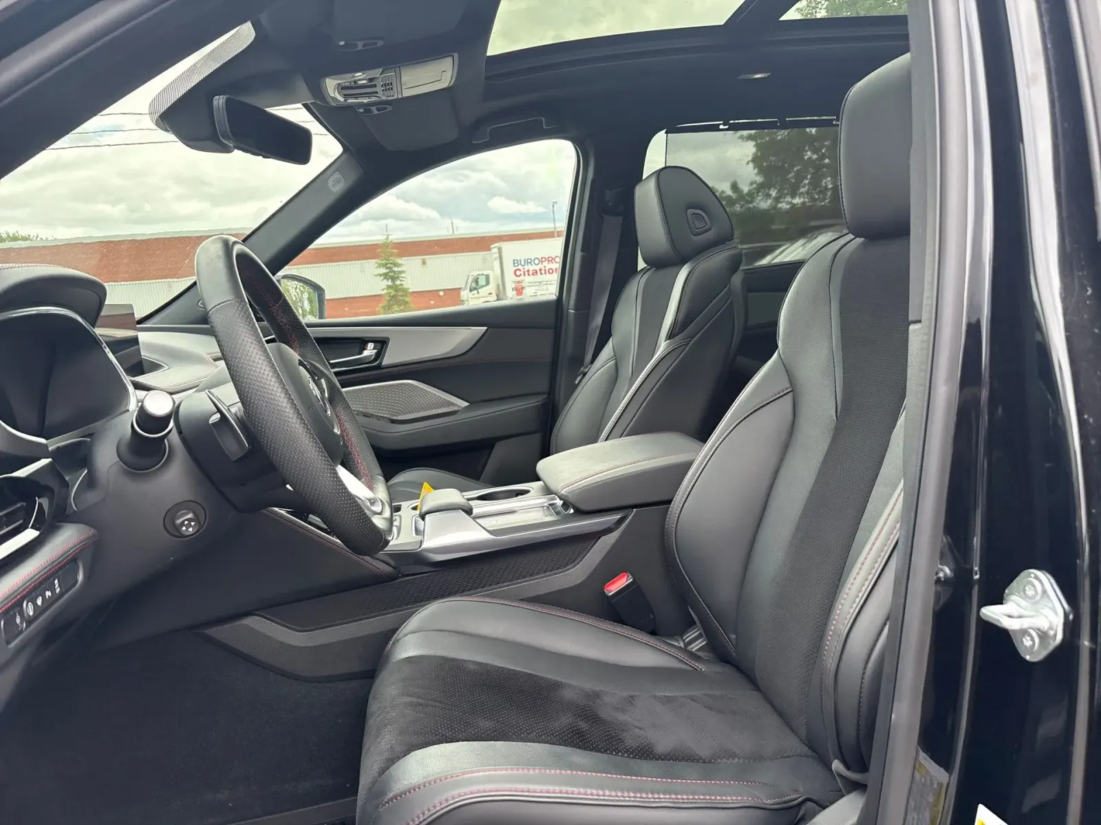 Interior driver side