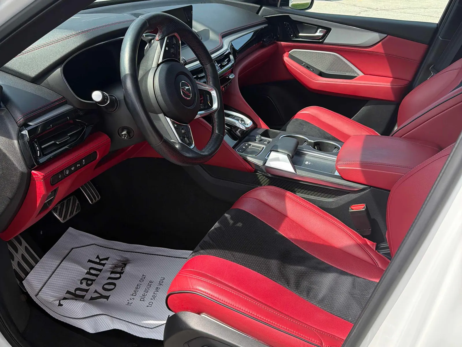 Interior driver side