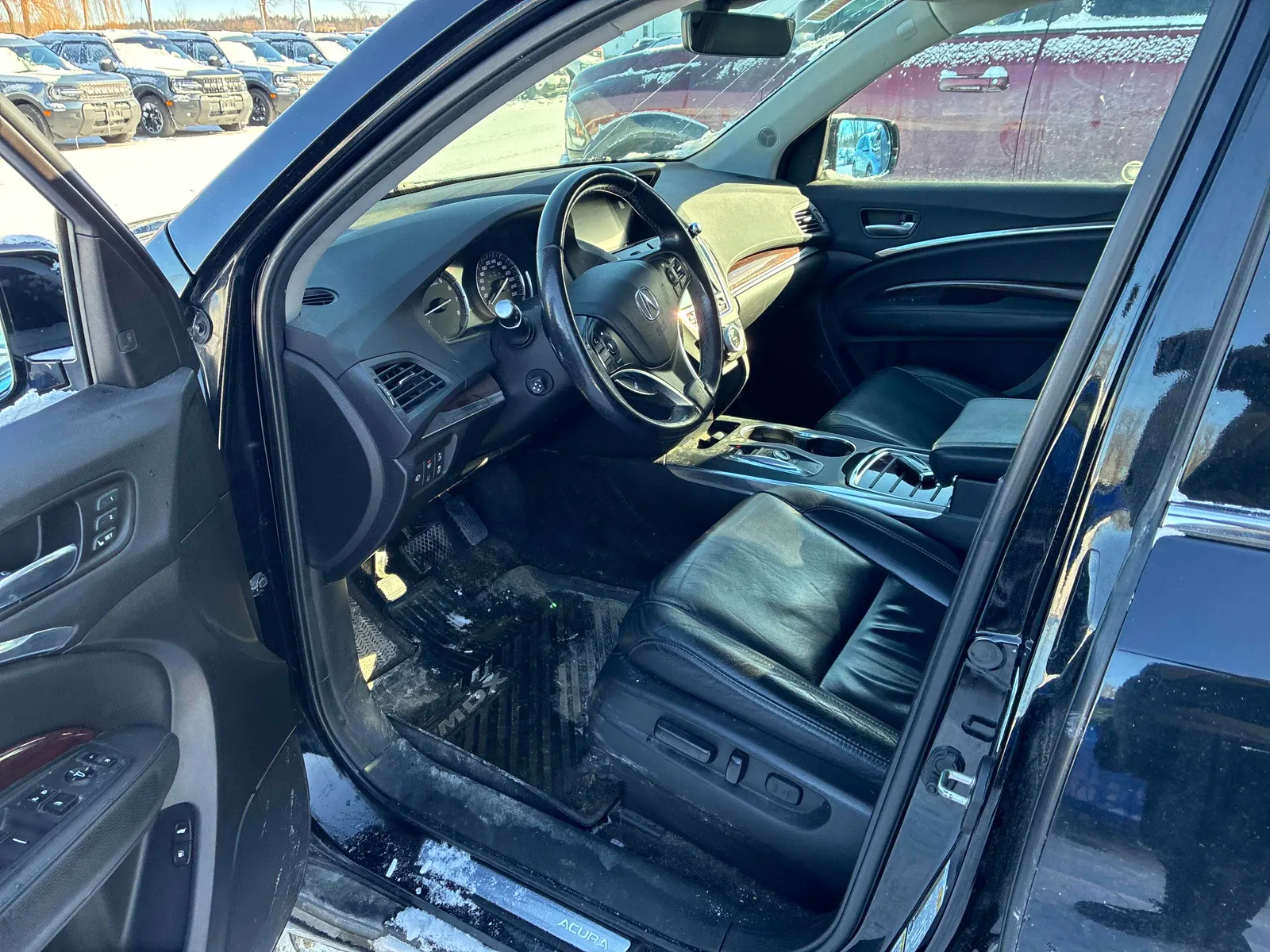 Interior driver side