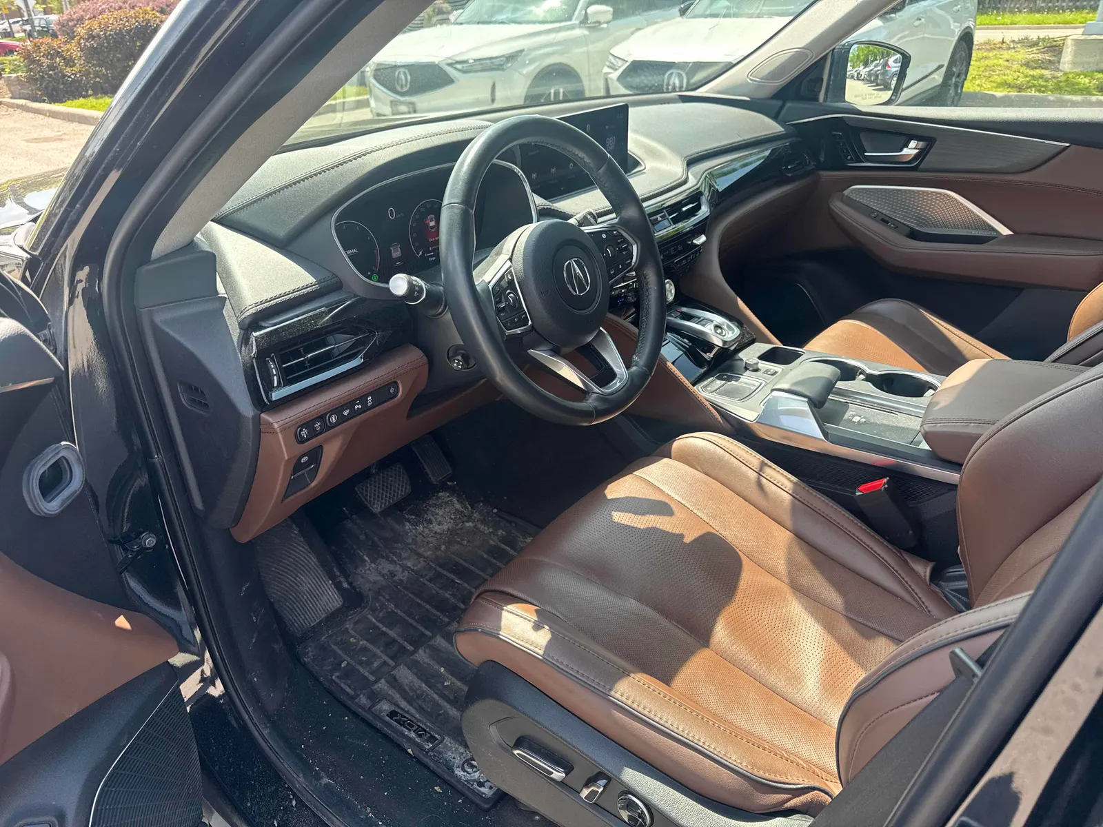 Interior driver side