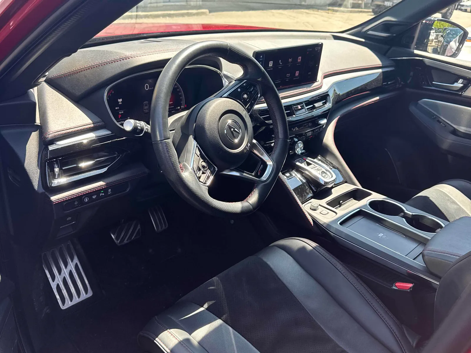 Interior driver side