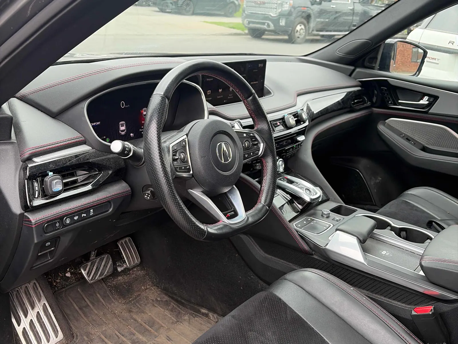 Interior driver side