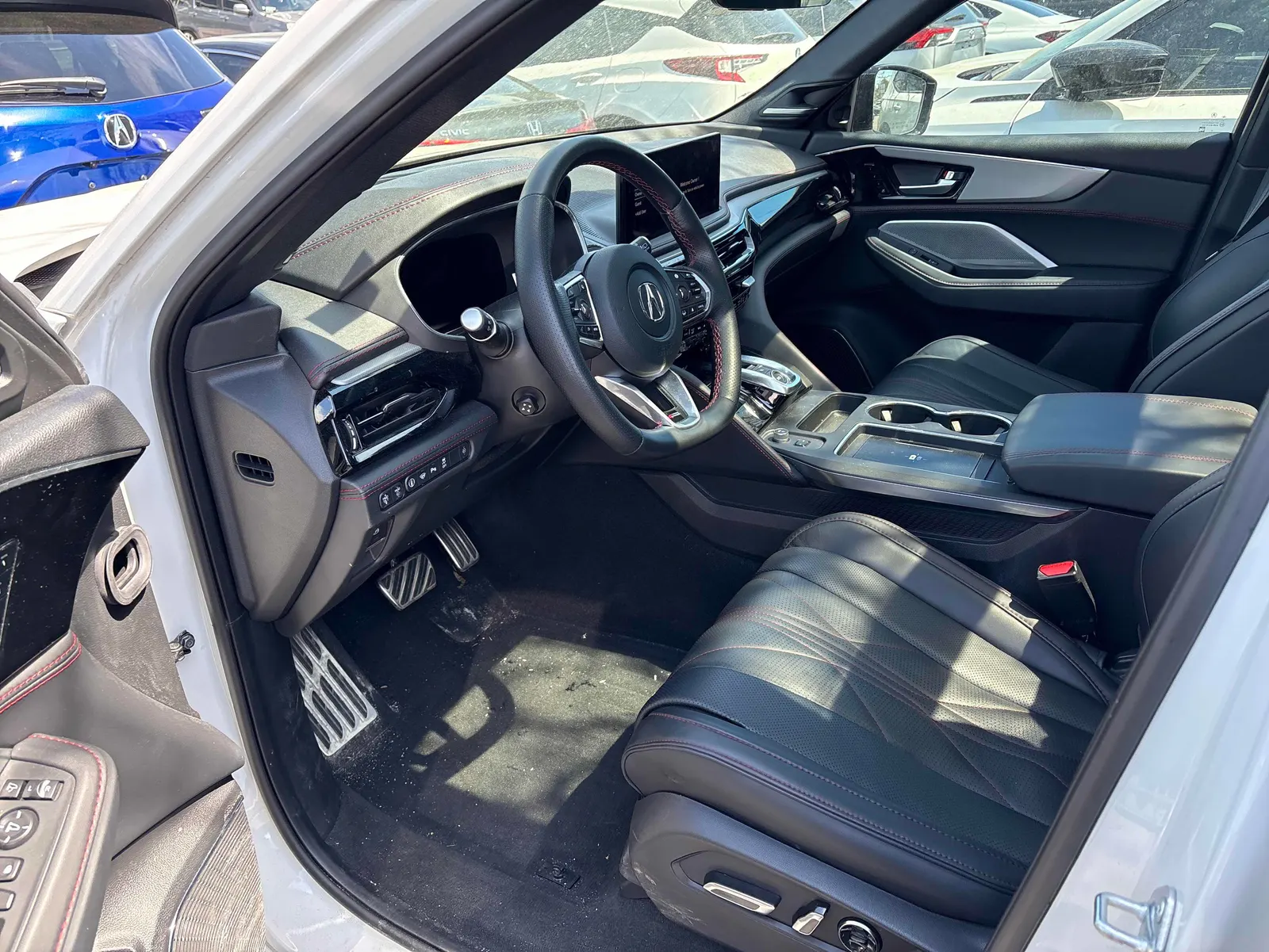Interior driver side