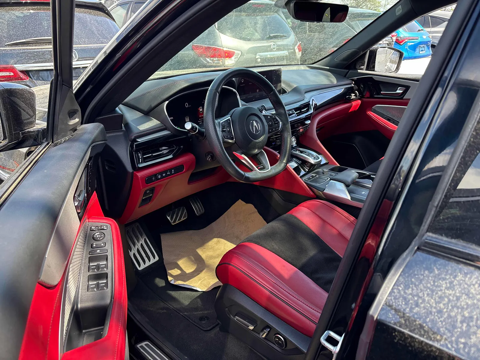 Interior driver side