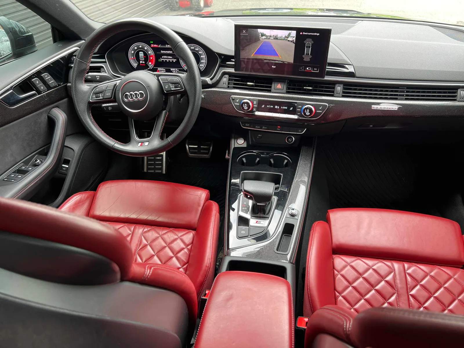 Interior driver side