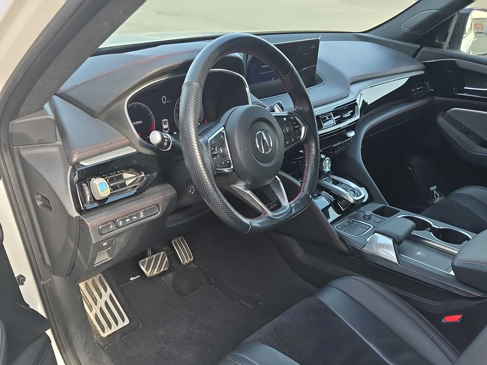 Interior driver side