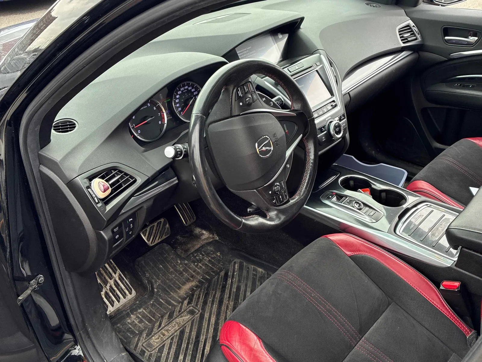 Interior driver side