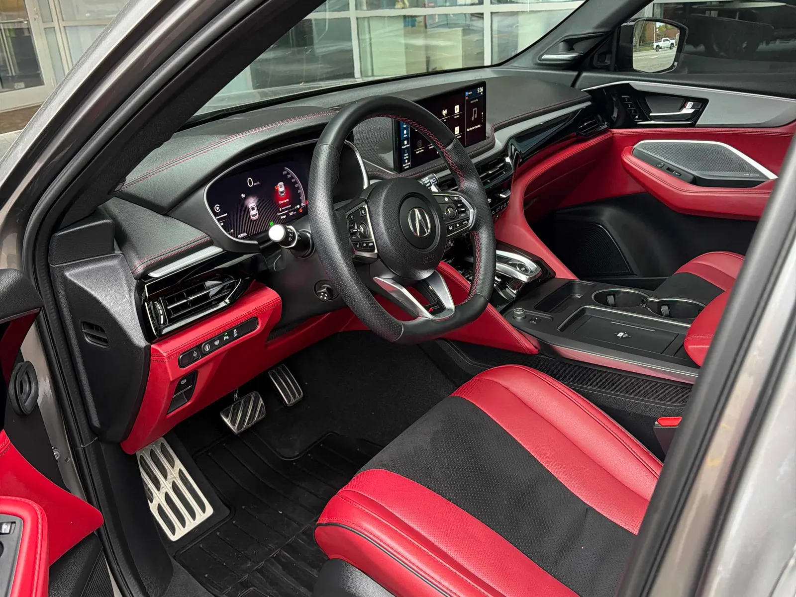 Interior driver side