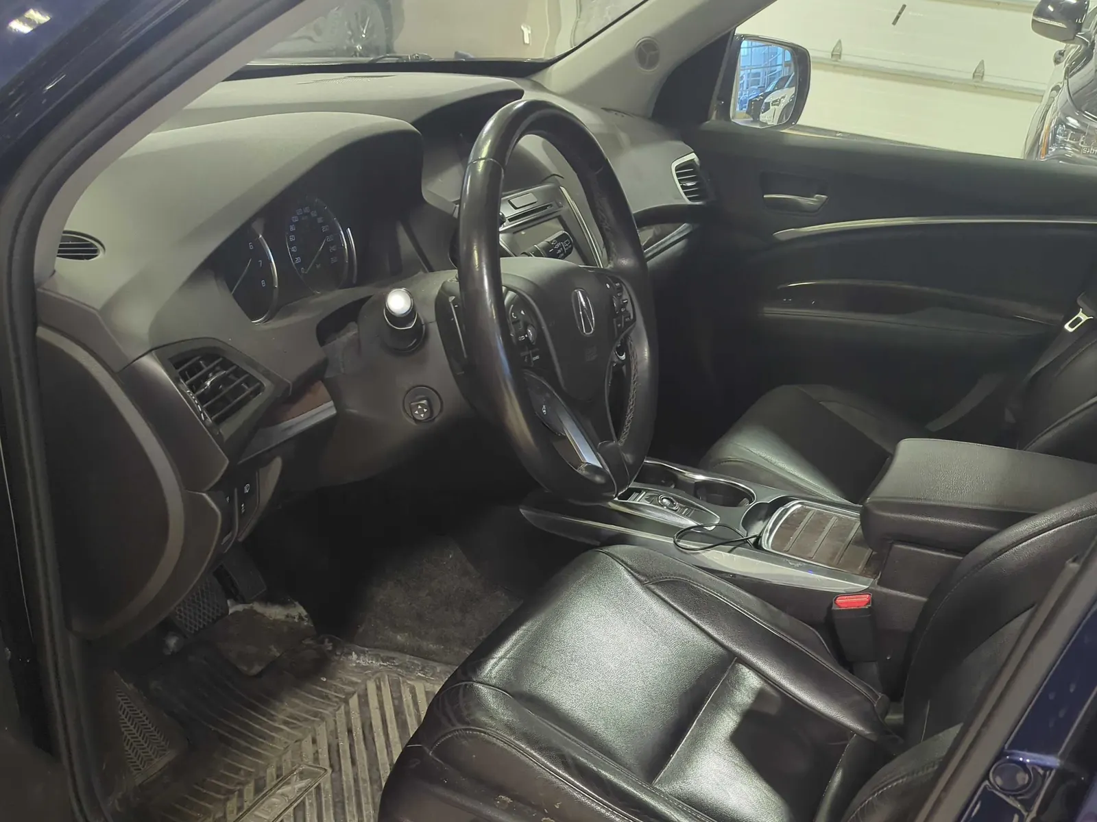 Interior driver side