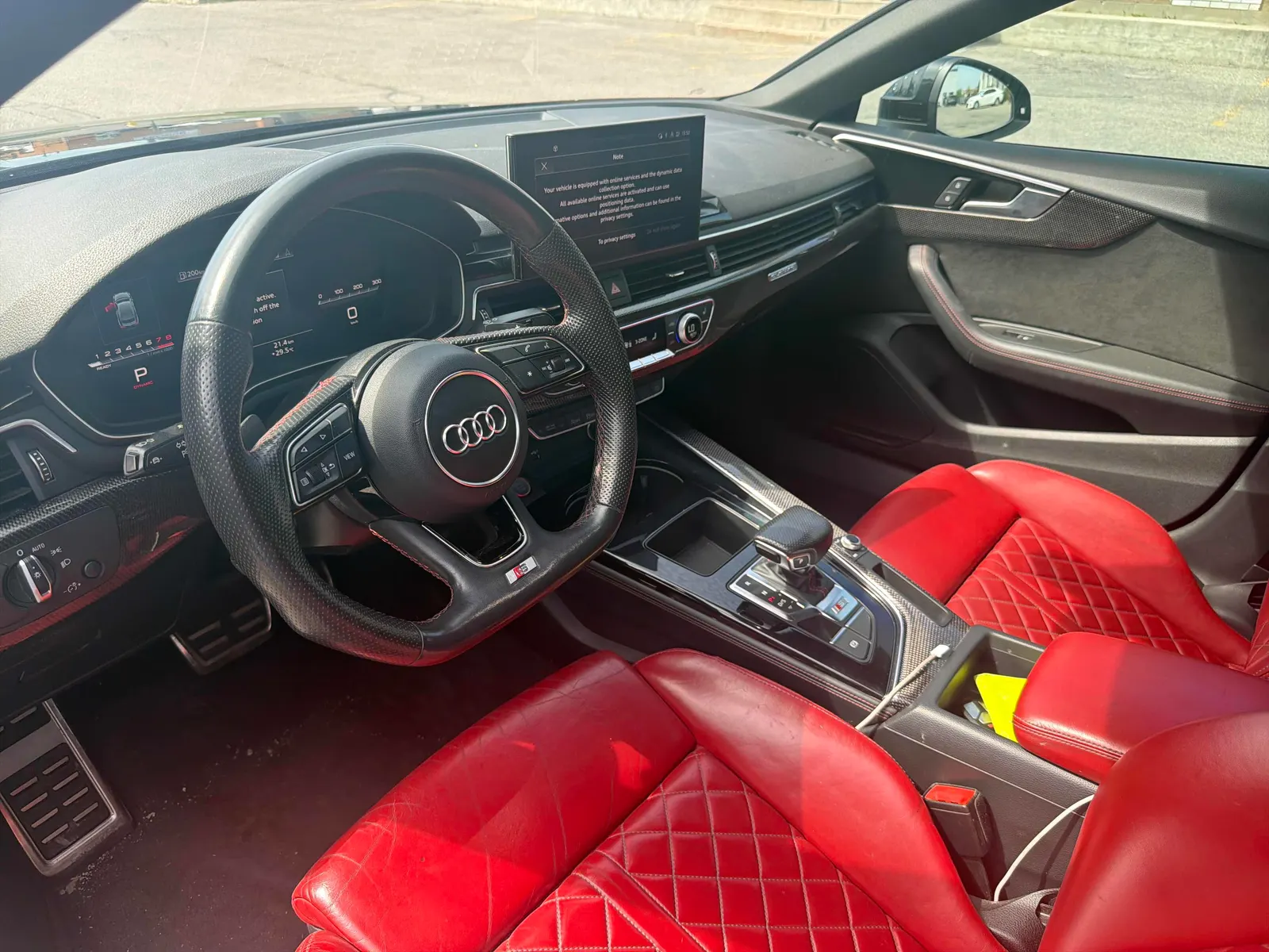 Interior driver side