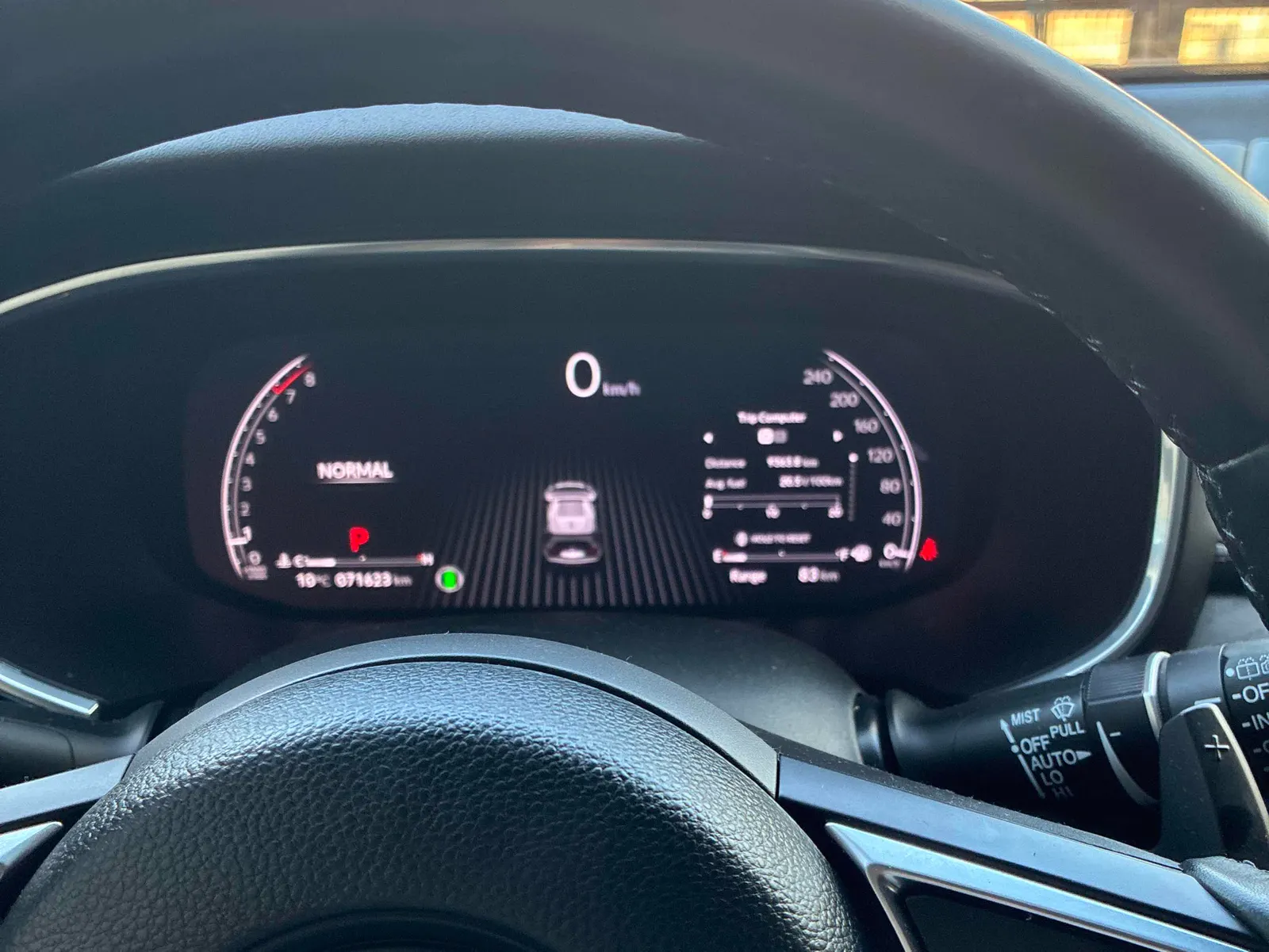 Interior driver side