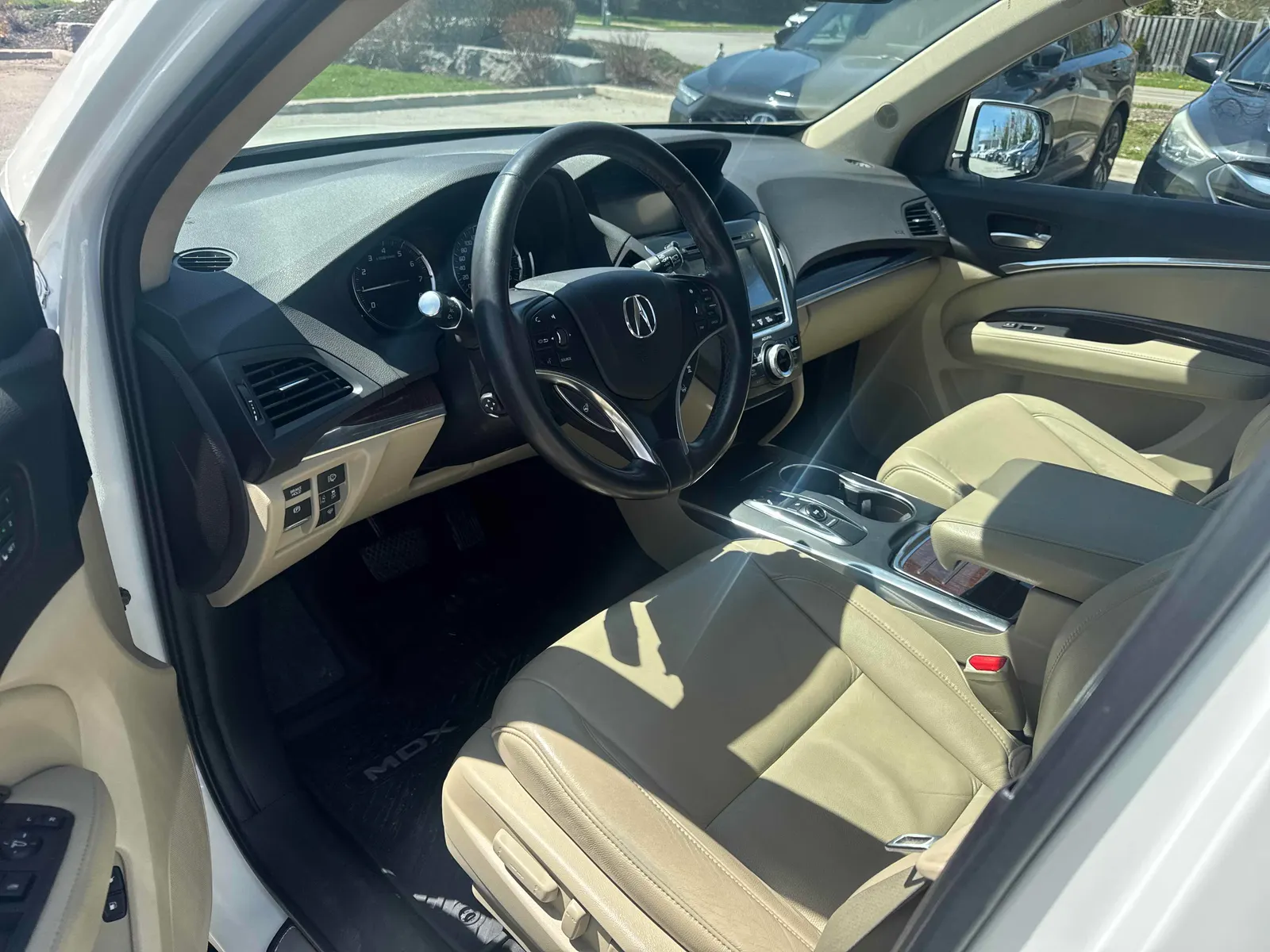 Interior driver side