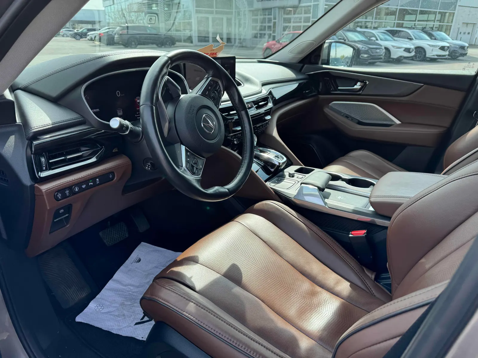 Interior driver side