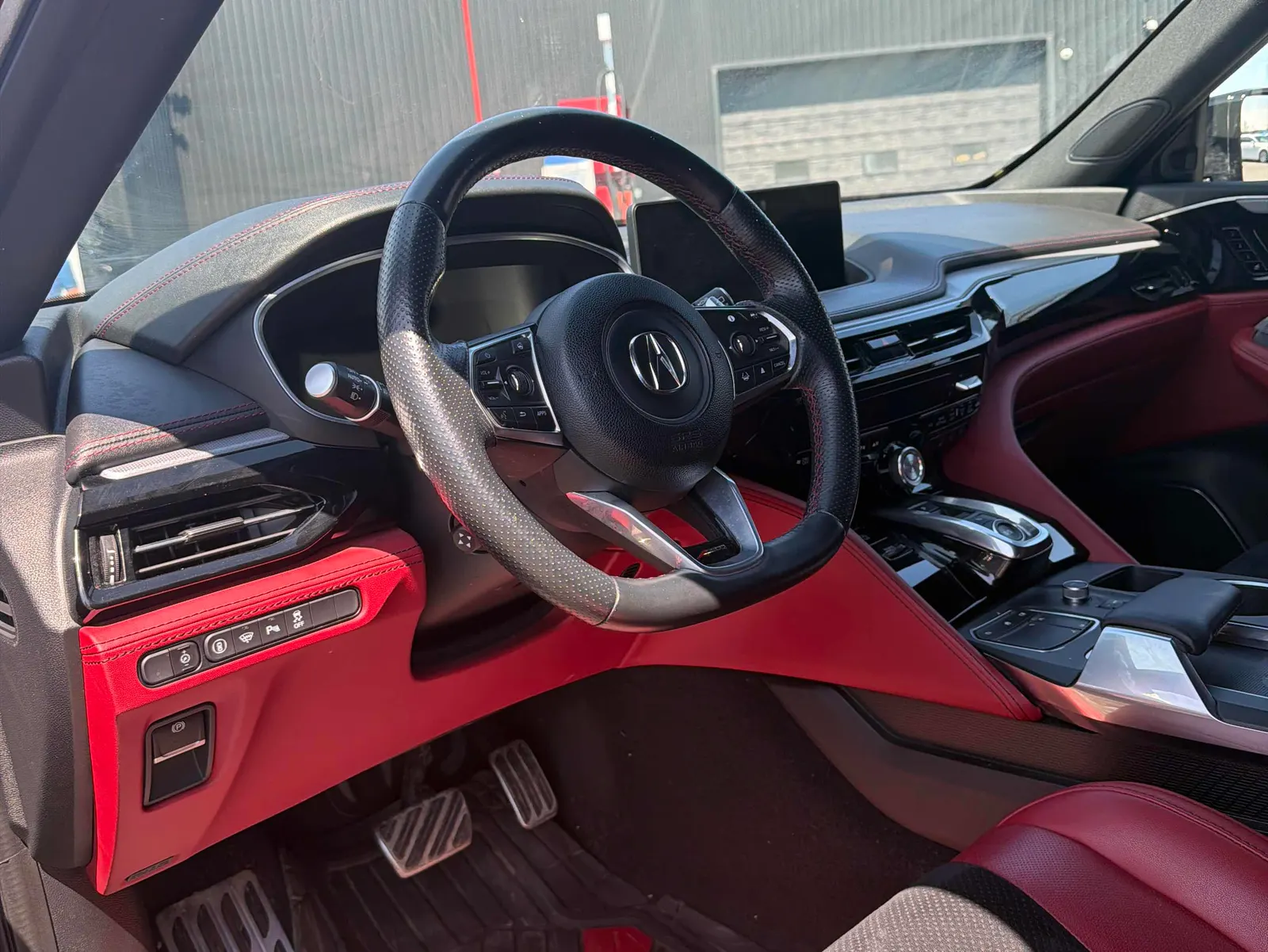 Interior driver side