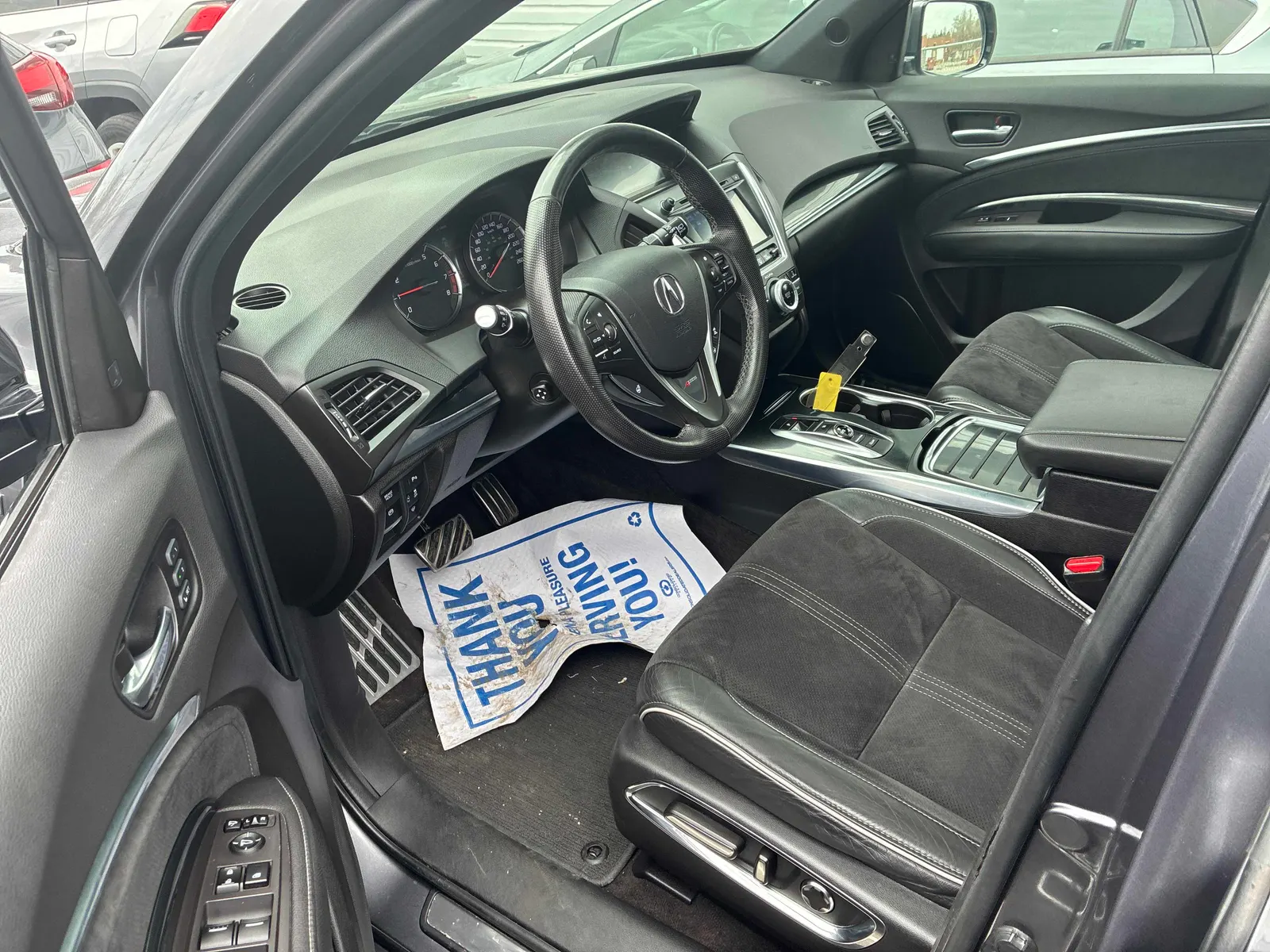 Interior driver side