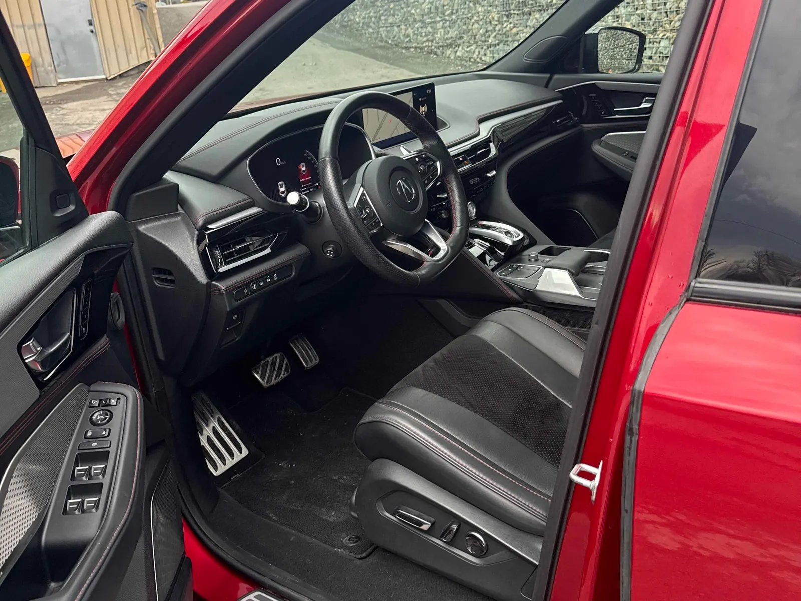 Interior driver side