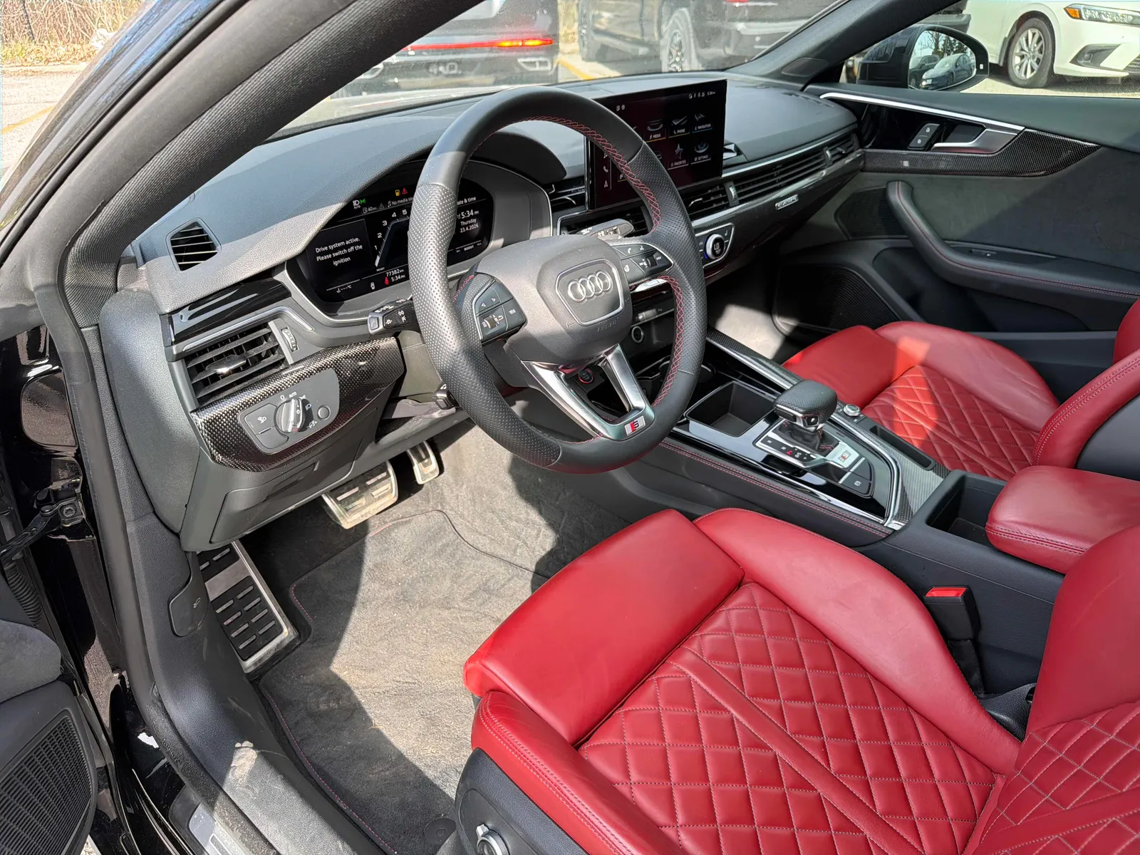 Interior driver side