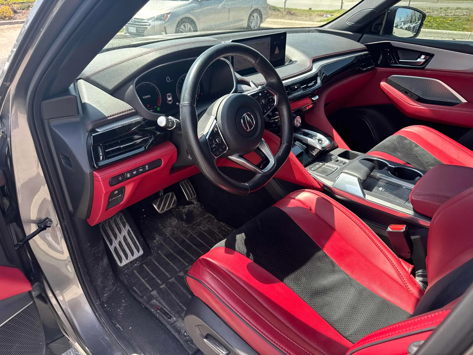Interior driver side
