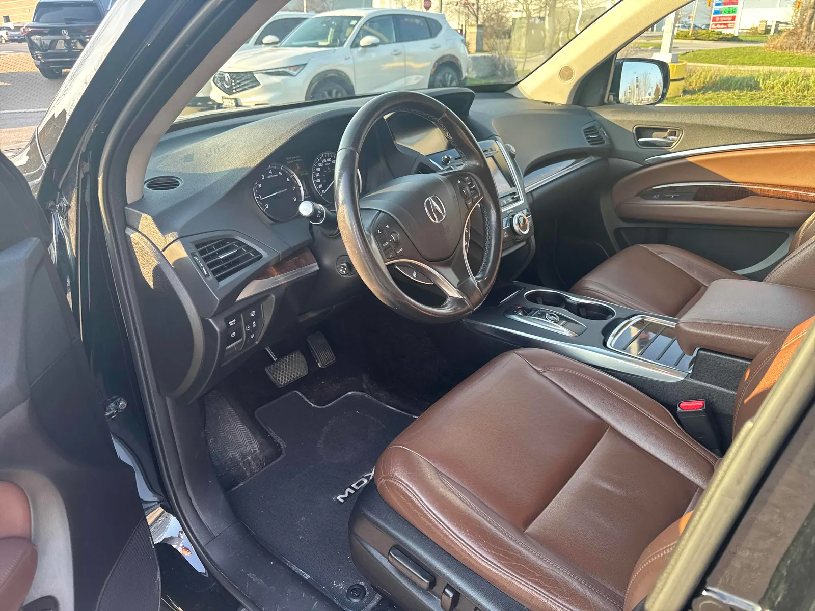 Interior driver side