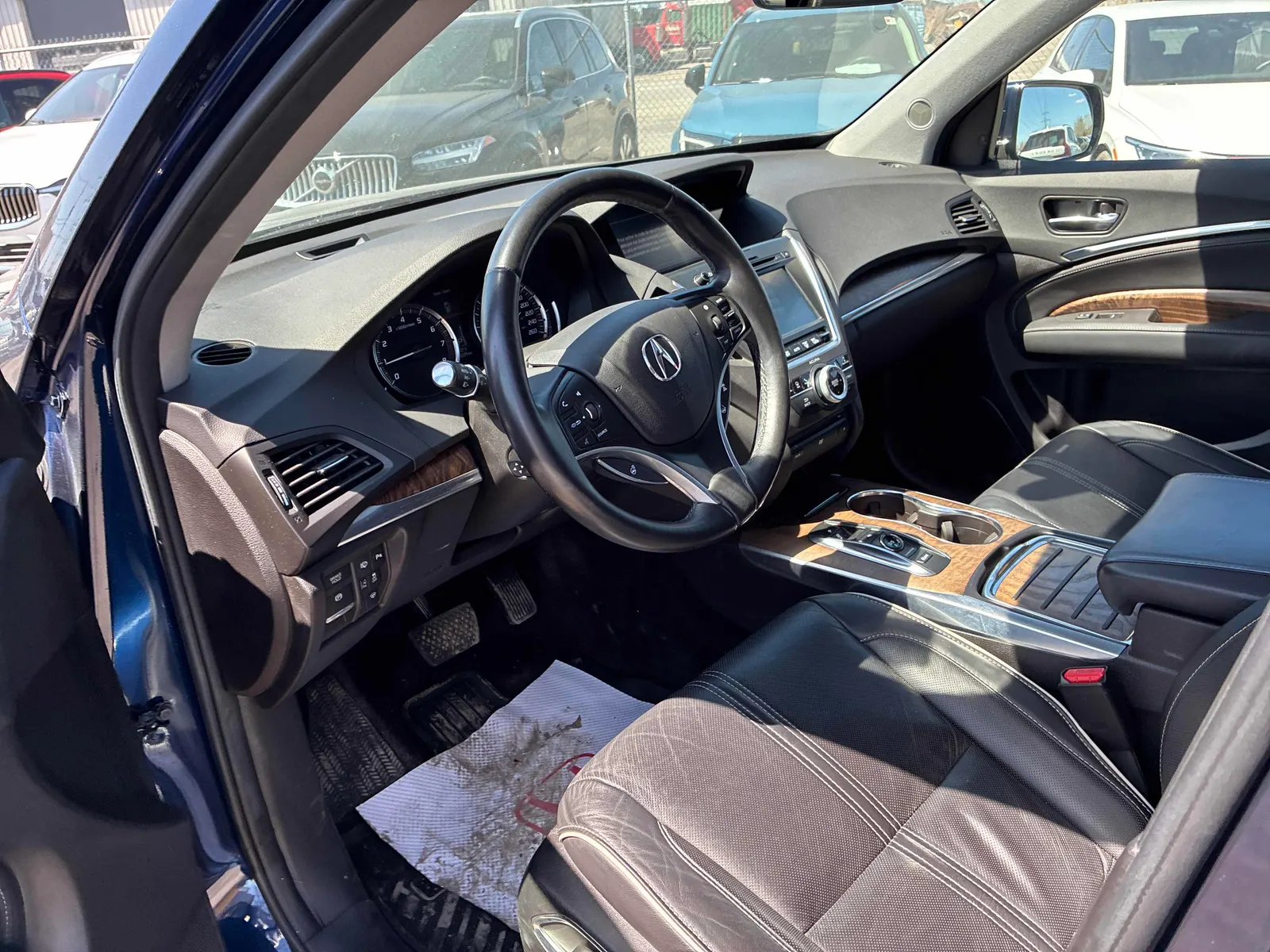 Interior driver side