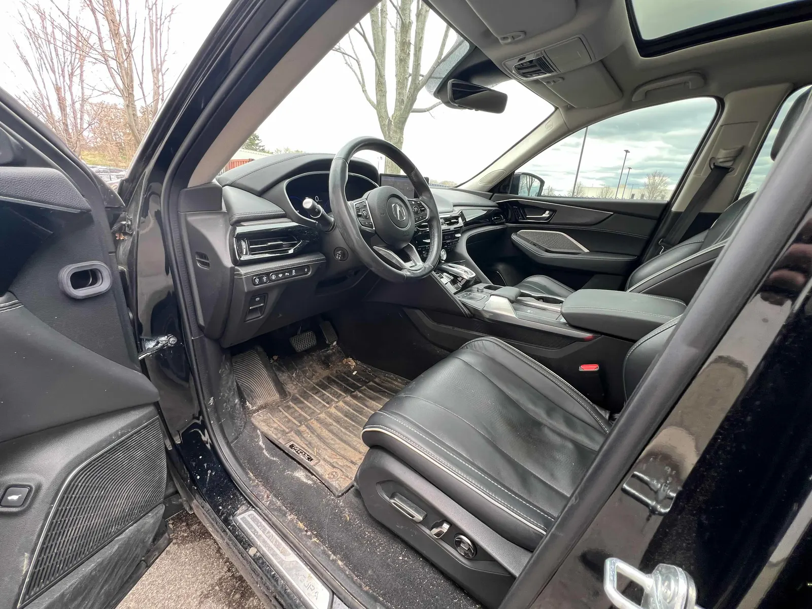 Interior driver side