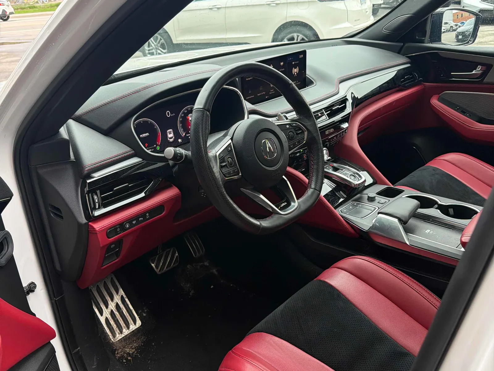 Interior driver side