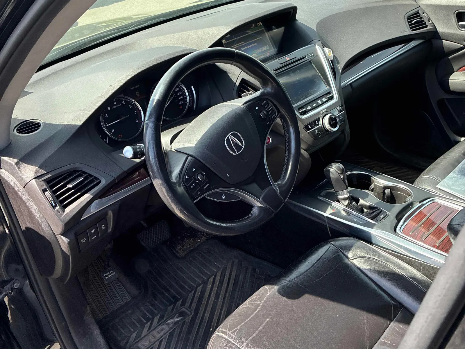Interior driver side