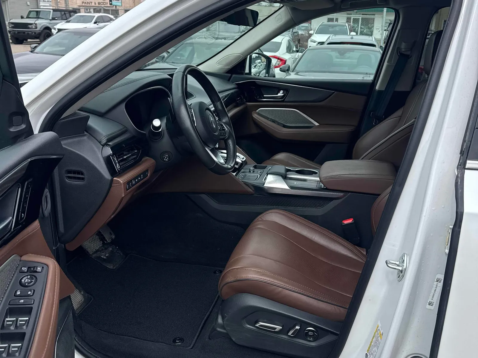 Interior driver side