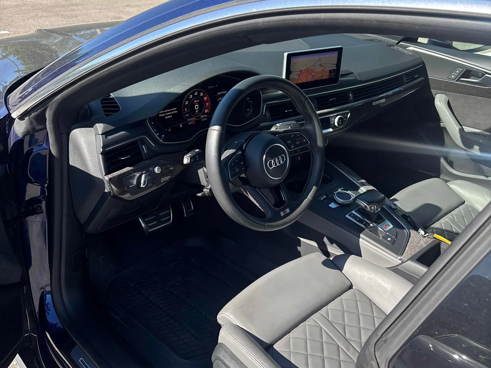 Interior driver side