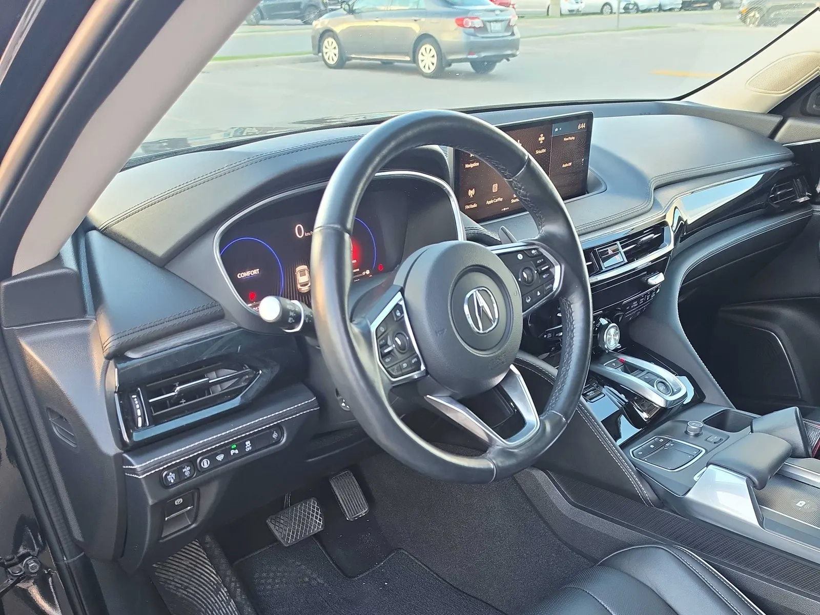 Interior driver side