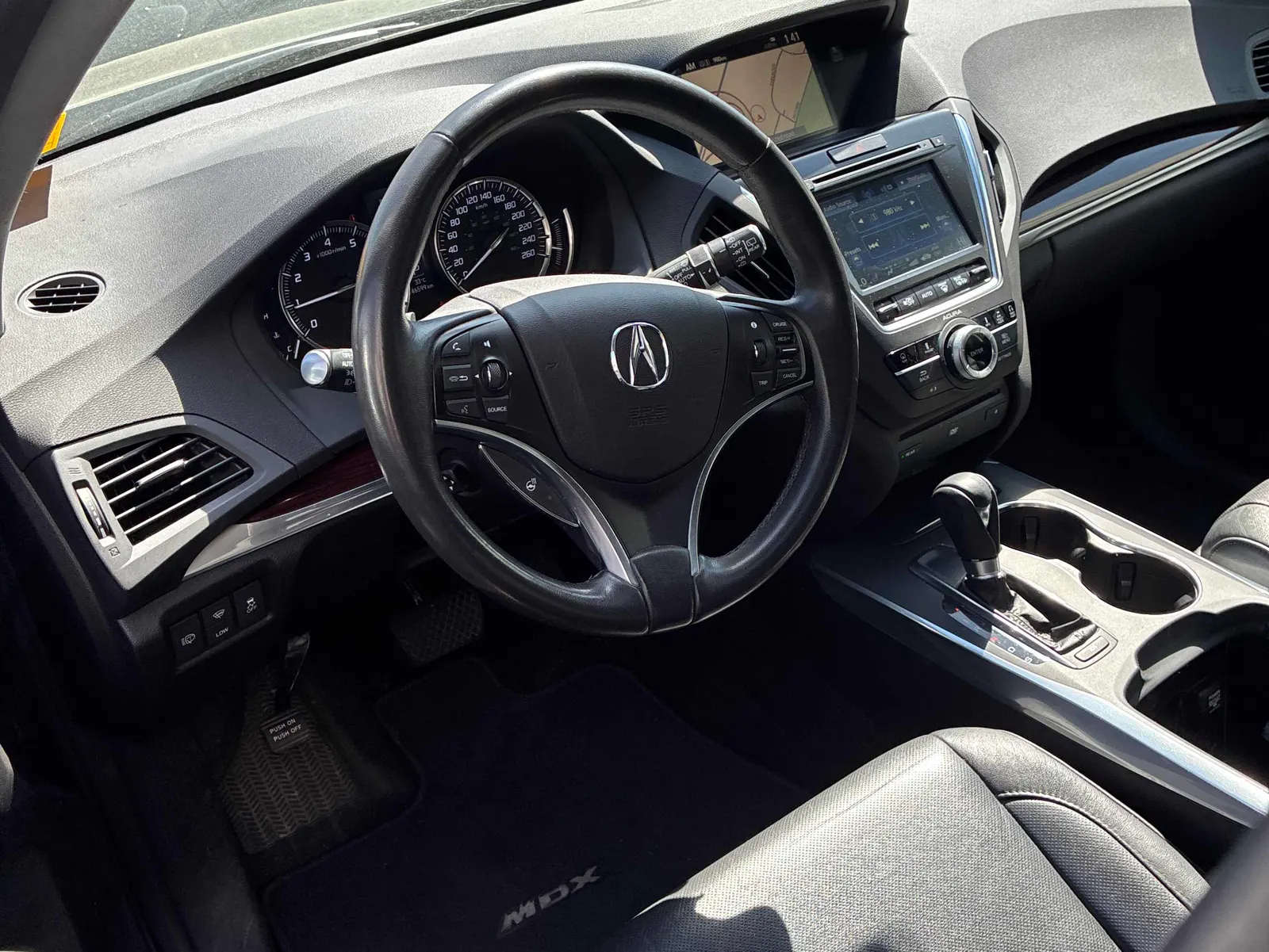 Interior driver side