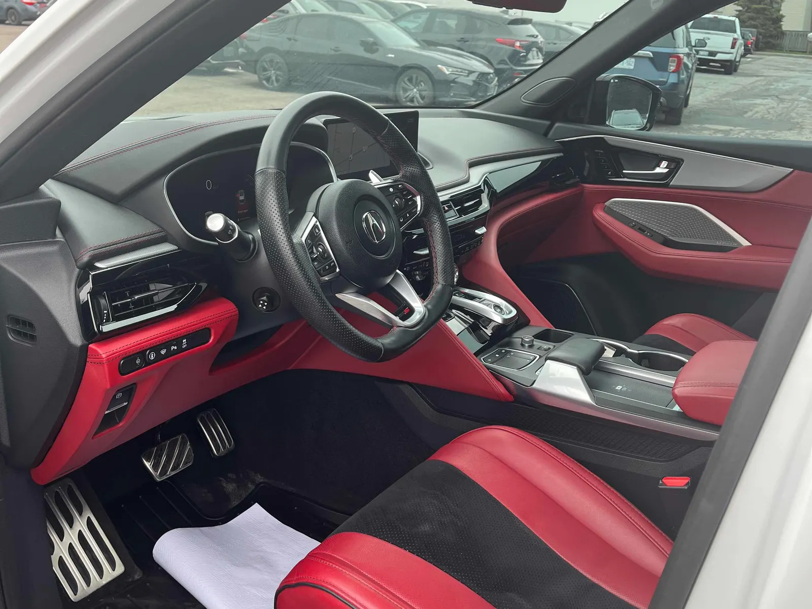 Interior driver side