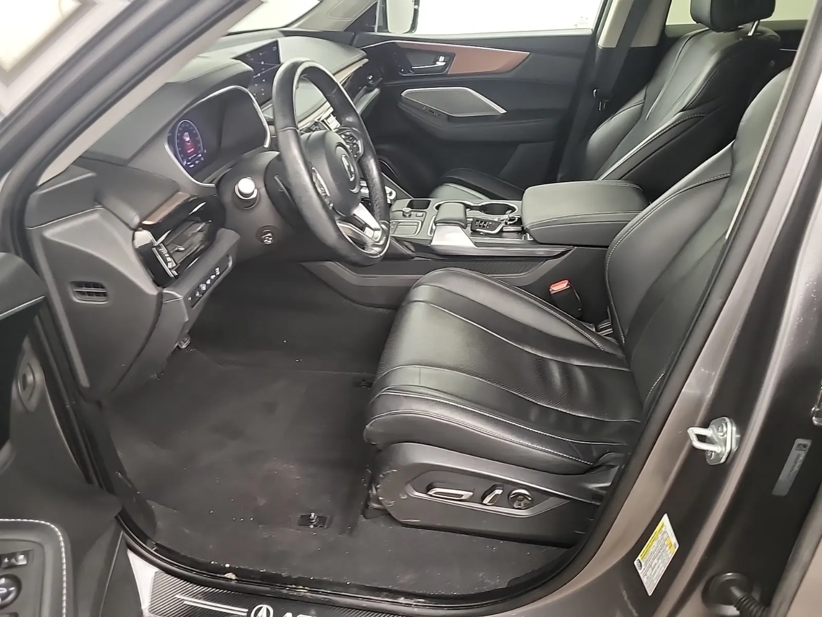 Interior driver side