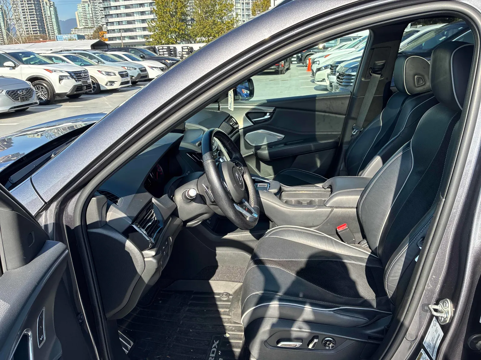 Interior driver side